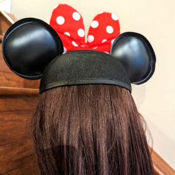 Authentic Disney Parks Minnie Mouse ears hat, Minnie Mouse Costume - Picture 7 of 8